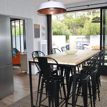 Magnifique Grand Plain-pied A 50 M De L'ocean, Surveillee De L Horizon, Cap Ferret Centre Holiday home *